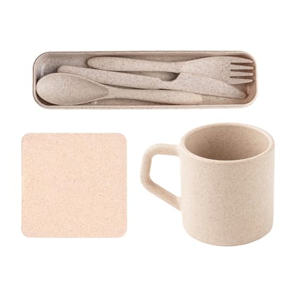 Eco-Friendly Executive Pack (Comfy Mug)-SOFT BEIGE