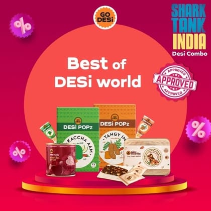 Shark Tank DESi Combo Offer  Shark Approved  DESi POPz Dry Fruit Barfi Meetha Paan-Shark Tank DESi Combo Offer | Shark Approved | DESi POPz, Dry Fruit Barfi, Meetha Paan - Default Title