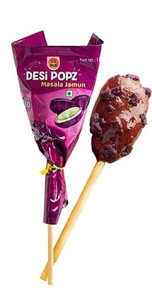 Go Desi Popz With Bits- Masala Jamun Lollipop, 11 gm