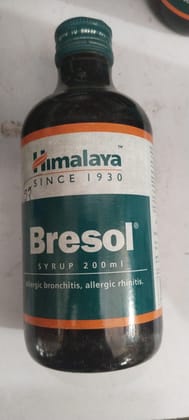Himalaya Bresol Syrup  Allergic bronchitis, allergic rhin 