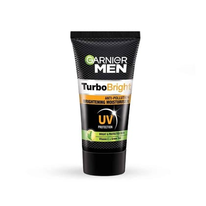 Garnier Men, Moisturiser, Brightening And Anti-Pollution, Turbobright, 40 G