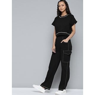 SHE PURE LUXURY WEAR Top Pant Co-ords Set