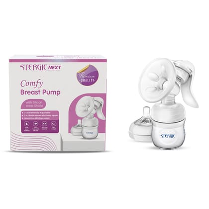 STERGIC Next Comfy Manual Breast Pump with Silicon