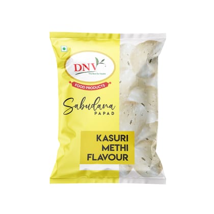 DNV Foods Kasuri Methi Sabudana Papad, 70 gm