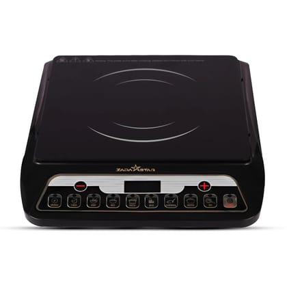 ZADASTAR ZS ELITE 2000 Watts Induction Cooktop | Soft Push Button Control | 7 Cooking Functions | Built-in Timer | Auto Shut-off Safety Feature | BIS Certified