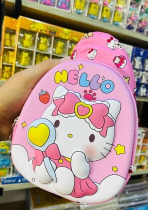 3D Chest/Cross Bag - Toddlers-Hello Kitty