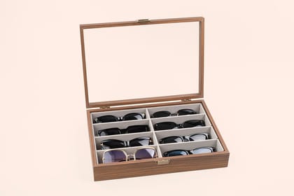 Sunglass Box - Walnut