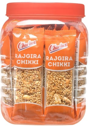 Charliee Rajgira Chikki, 450 gm Jar (15 gm x 30 Units) (1392)