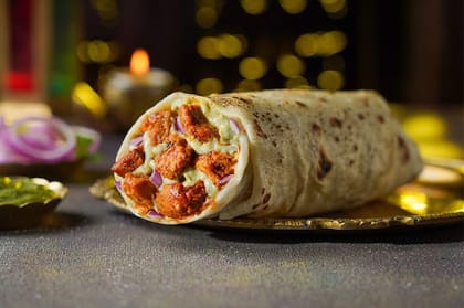 Chicken Tikka Kathi Roll