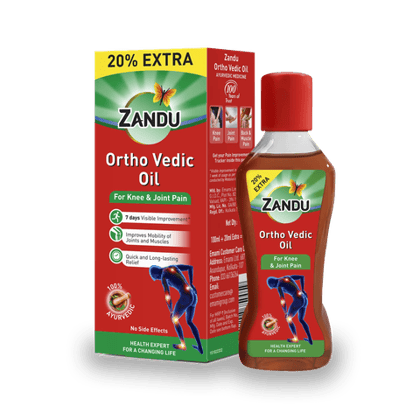 Zandu Ortho Vedic Oil, 100 ml Can