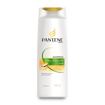 Pantene Silky Smooth Care Shampoo, 340 ml Bottle