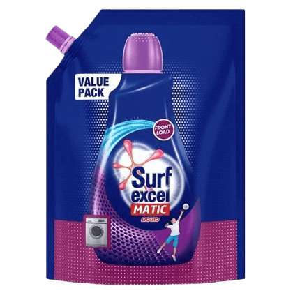 Surf Excel Detergent Liquid Matic Front Load Refill Pouch 1Ltr