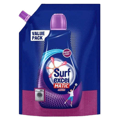 Surf Excel Detergent Liquid Matic Front Load Refill Pouch 1Ltr