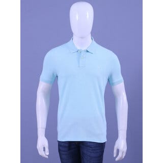 REDLINE MENS WATER BLUE EMBROIDERED POLO T-SHIRTS