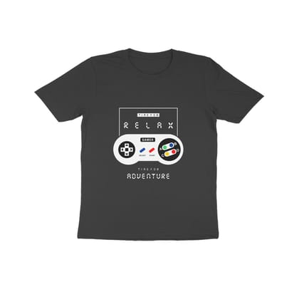 Kid's T-Shirt-Black / 8