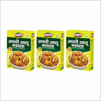 Chaman Achari Aloo Masala, 50 gm - Pack of 3