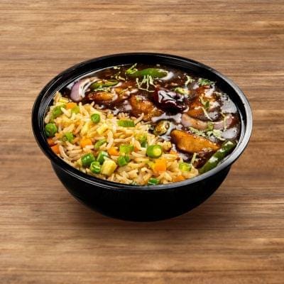 Chilli Chicken Bowl __ Fried Rice