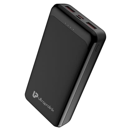 UltraProlink 20000mAh Slim 22.5W QC - PD - PPS Power Bank|Juice - Up Pronto+  UM1116BLK