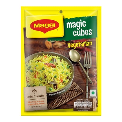 Nestle Maggi Magic Cubes, Vegetarian Masala – 10 Cubes (40 G)