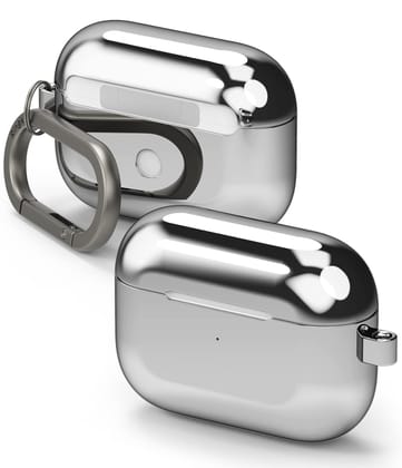 Apple AirPods Pro Stainless Steel Case Silver