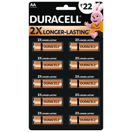 Duracell Chhota Power Alkaline size AA Batteries (Pack of 10)