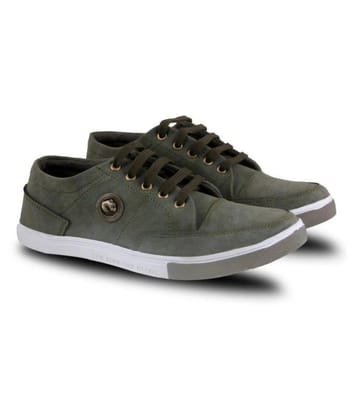 Fabbmate Sneakers Green Casual Shoes - None