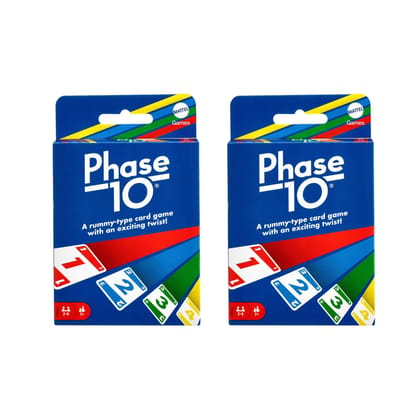 Phase 10 Card Game Set Of 112 Cards