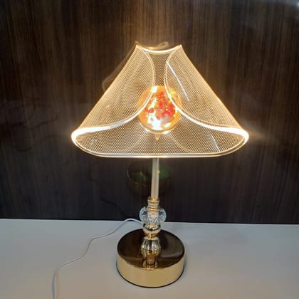 ARTISTIC HIGHLIGHTING LAMP-Acrylic  Colour | Chargeable | Multi Colour Display / Metal | Acrylic | Gloss Finish / H: 13.5 | L: 8.5 | W: 3 (Inch)