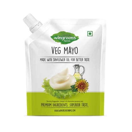 Wingreens Farms Veg Mayo - Premium, 200 gm