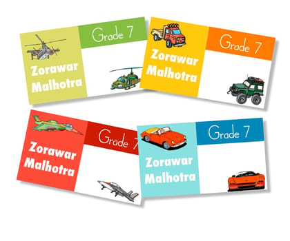 Book Labels - Monster Wheels-12