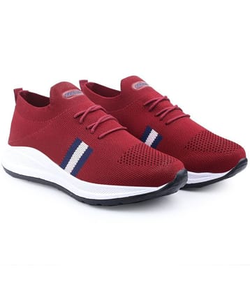 Kraasa - Red Men's Sneakers - None