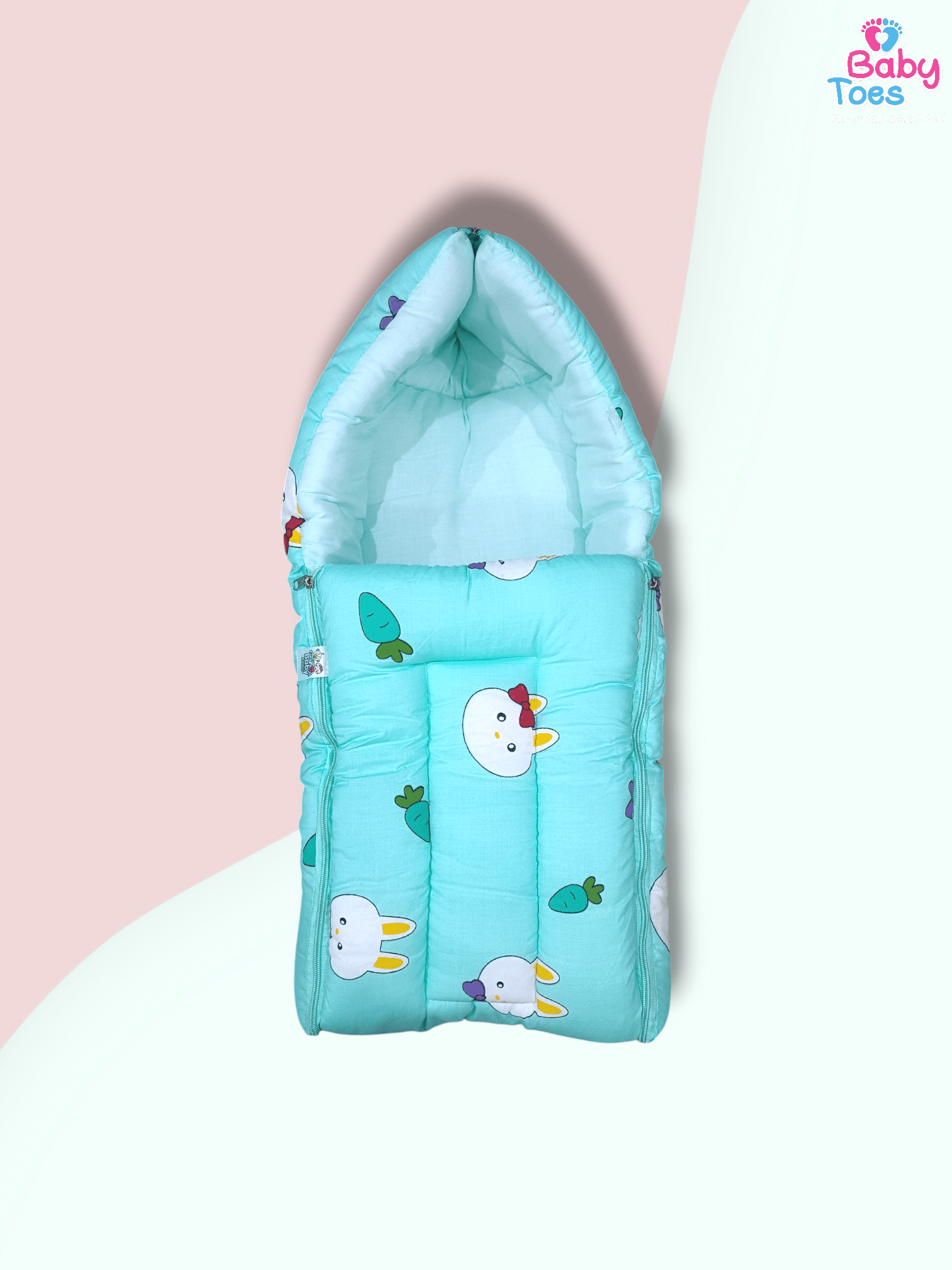 Baby Carry Nest / Sleeping Bag-Aqua Green
