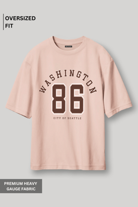Washington- Oversized T-Shirt-XS