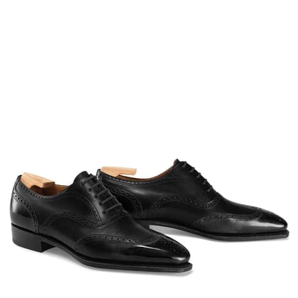 VENDOME Calf Leather Black-Rubber Sole / 9/43