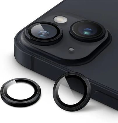 iPhone Camera Lens Kit Protector-iPhone 14 ( Black )