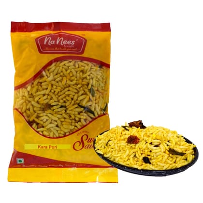 Kara Pori | Masala Rice Puffs | 75 g Pack (Weight - 75g) by NaNee's Foods