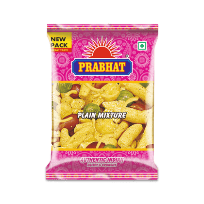 Prabhat Plain Mixture Crispy & Crunchy, 200 gm Pouch