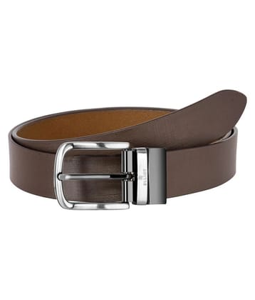 Elliot Brown Leather Formal Belt - Free Size