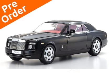 PreOrder : Rolls-Royce Phantom Coupe Diamond Black 1:18 Kyosho diecast scale model car