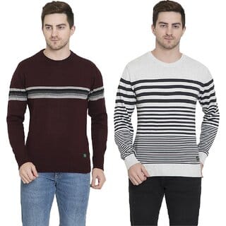 PULAKIN Men Sweaters Multicolor