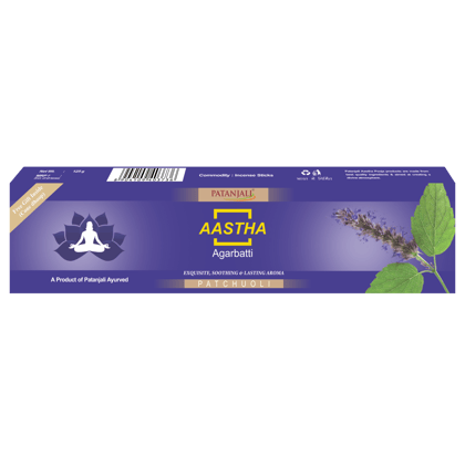 AASTHA AGARBATTI PATCHOULI - 150 GM