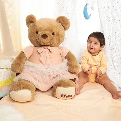 Bella Soft Toy-70X50 cm / Brown