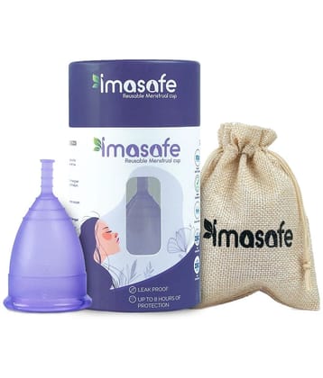 Imasafe - Silicone Reusable Menstrual Cup Medium ( Pack of 1 )