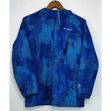 COLUMBIA BLUE SIZE- S WINDBREAKER JACKETS-M