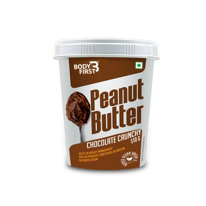 Bodyfirst Peanut Butter Chocolate Crunchy, 510 Grm