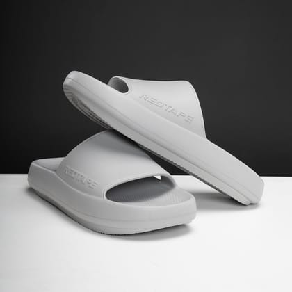 Red Tape Casual Sliders for Men | Refined Round-Toe Shape with a Relaxing Slip-On Support