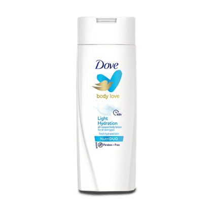 Dove Light Hydration Body Lotion, 245 ml Bottle