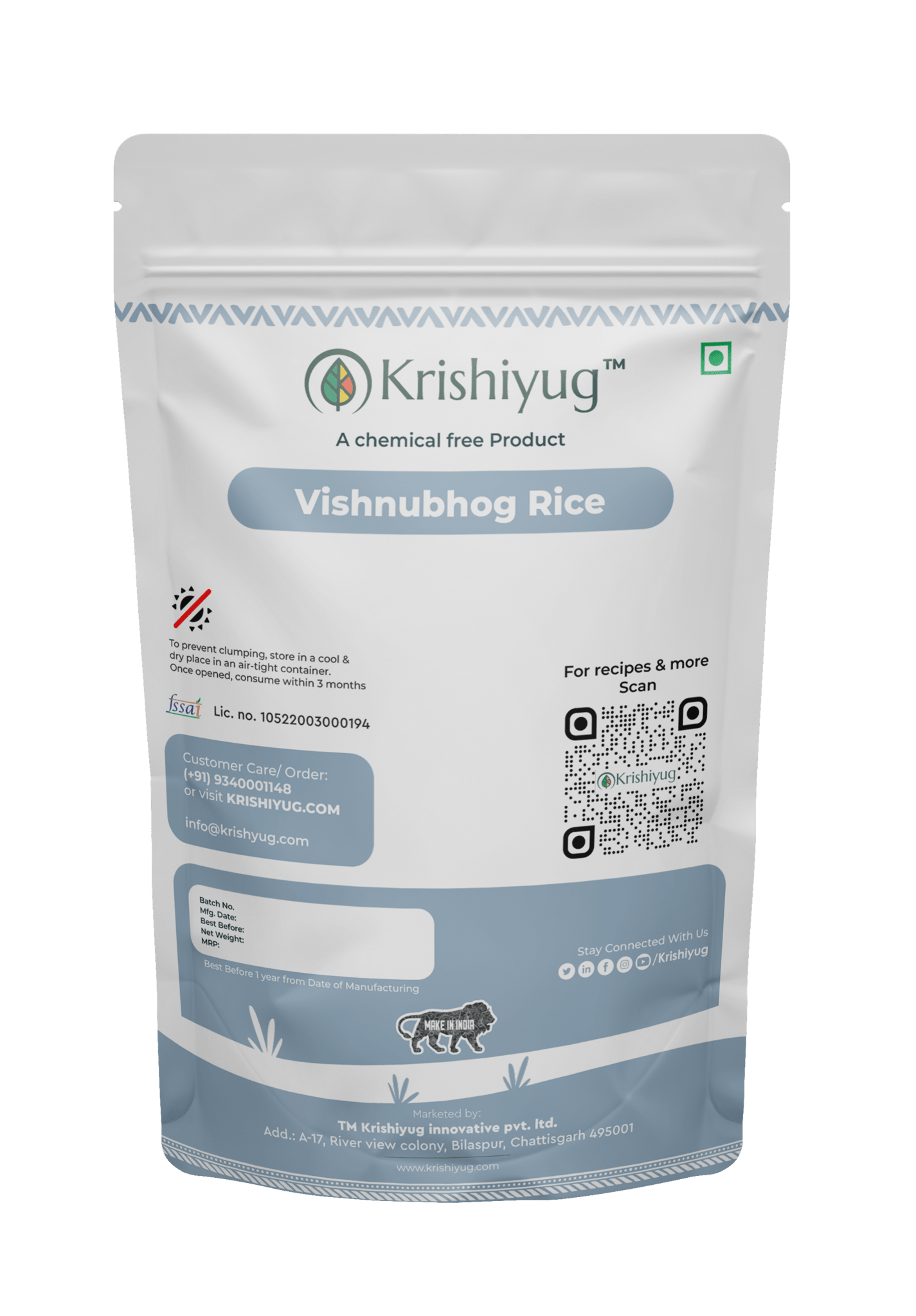 Vishnubhog rice - 1 kg