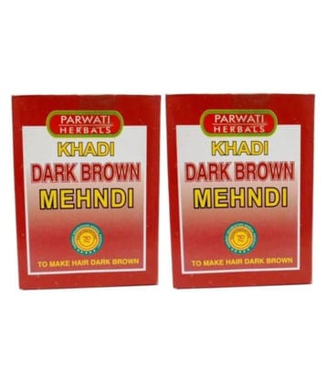 Khadi Herbal Brown Mehndi Henna 200 gm Pack of 2