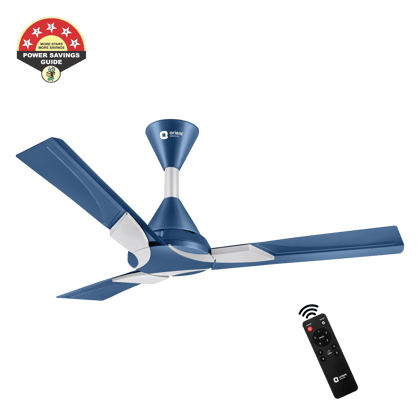 Wendy 1200mm 5 Star Rated BLDC Ceiling Fan with Remote-White Walnut